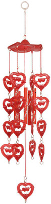 Indigo Creatives Love Red Fengshui Plastic Wind chime Plastic Windchime(35 inch, Red)
Indigo Creatives Love Red Fengshui Plastic Wind chime Plastic Windchime(35 inch, Red)