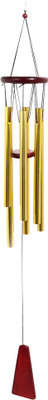 Gooddeals Jumbo metal tube 6 Pipe 5 feet Golden Round Aluminium, Wooden Windchime(57 inch, Gold) 
Gooddeals Jumbo metal tube 6 Pipe 5 feet Golden Round Aluminium, Wooden Windchime(57 inch, Gold)