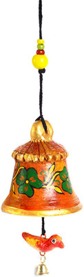 Aapno Rajasthan Beautiful Hanging Bird Bell Terracotta Windchime(12 inch, Orange)
Aapno Rajasthan Beautiful Hanging Bird Bell Terracotta Windchime(12 inch, Orange)
