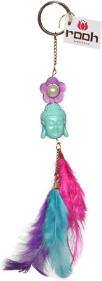 Rooh Wellness Rooh dream catcher buddha keychain Wool Windchime(2 inch, Pink, Green)
Rooh Wellness Rooh dream catcher buddha keychain Wool Windchime(2 inch, Pink, Green)