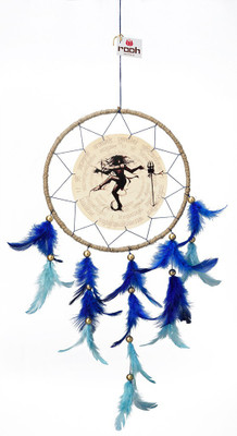 Rooh dream catcher Canvas Shiva Neelkanth Wool Windchime(20 inch, Blue, Beige, Black)
Rooh dream catcher Canvas Shiva Neelkanth Wool Windchime(20 inch, Blue, Beige, Black)
