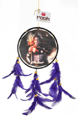 Rooh Wellness Rooh dream catcher canvas shivoham Wool Windchime(14 inch, Black, Blue)
Rooh Wellness Rooh dream catcher canvas shivoham Wool Windchime(14 inch, Black, Blue)