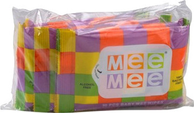 MeeMee Baby Cotton Wipes(50 Pieces)