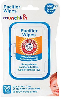 Munchkin 36 Pack Arm and Hammer Pacifier Wipes(36 Pieces)