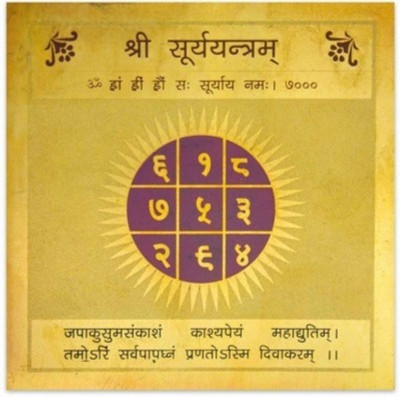 SIDHIVINAYAK ENTERPRISES Plated Yantra(Pack of 1)