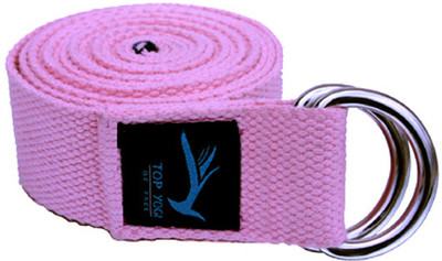 Top Yogi Belt Cotton Yoga Strap(Pink)