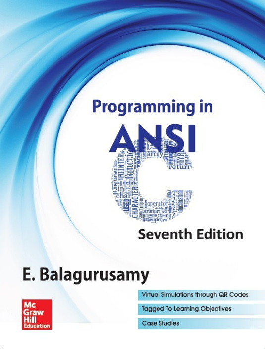 Programming in ansi c 4e by balaguruswamy pdf free download