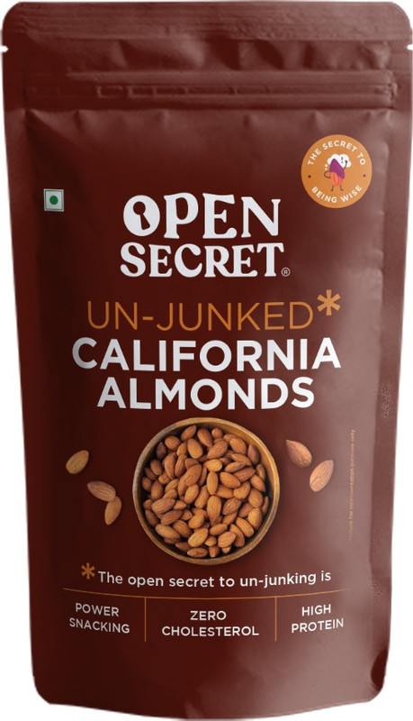 [Buy 5 at 296 each] OPEN SECRET Premium Californian | 100% Natural|Tasty, Crunchy| Immunity Boosting Nuts Almonds(501 g)