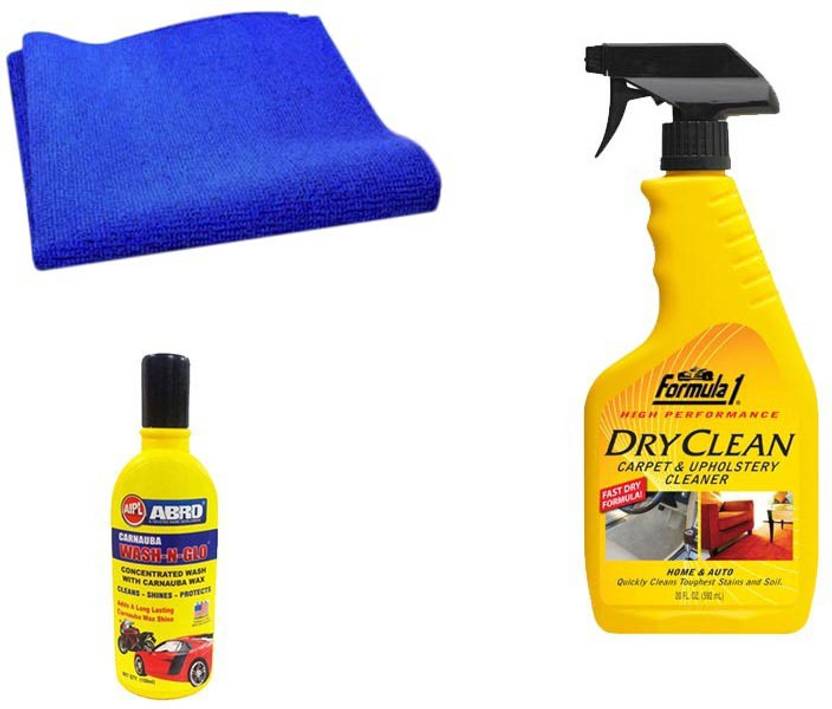 Formula 1 Cleaning Kit Magic Sponge Abro Shampoo Combo Formula 1 Cleaning Kit Magic Sponge Abro Shampoo Combo