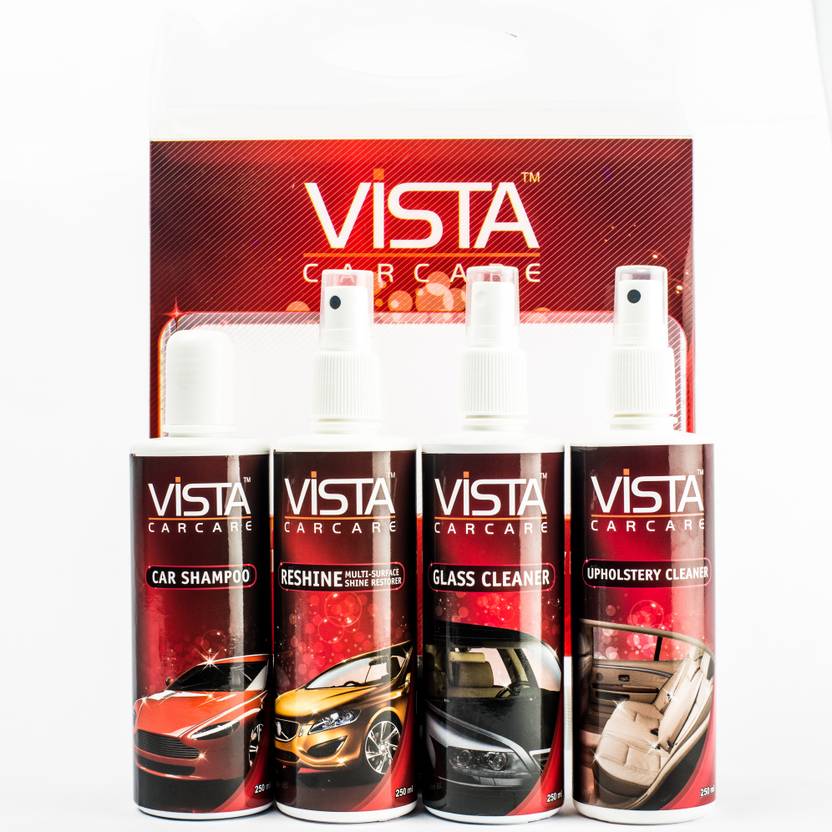 Vista Car Care Gift Kit V2 Vehicle Interior Cleaner In India Vista Car Care Gift Kit V2 Vehicle Interior Cleaner