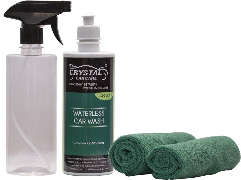 Crystal Car Care Waterless Wash Kit Washing Liquid In Crystal Car Care Waterless Wash Kit Washing Liquid