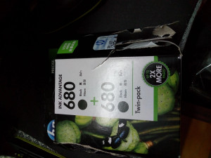 Hp 680 Black Twin Pack Ink Cartridge Hp Flipkart Com