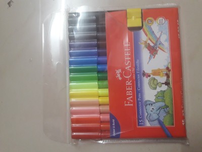 Buy Faber castell Connector Pens For Colour & Build - Bright & Smooth, 15  Assorted Shades Online at Best Price of Rs 69 - bigbasket
