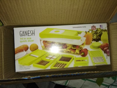 14 in 1 Ganesh Vegetable Slicer Dicer DEMO Multipurpose Vegetable