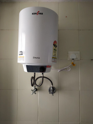Kenstar 25 L Storage Water Geyser (Emeta, WHITE u0026 BLACK) Price in India -  Buy Kenstar 25 L Storage Water Geyser (Emeta, WHITE u0026 BLACK) online at  Flipkart.com