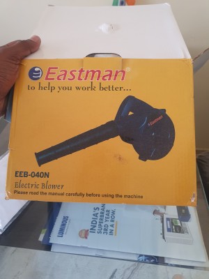 Eastman Electric Blower, Corded, Rated Input Power 600 W, Air Volume  2.8M³/Min, 14500 RPM, Variable Speed - EEB 40N : : Home & Kitchen