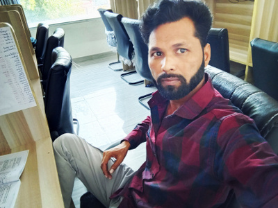 Customer photo of Dark Grid Cotton Blend Shirt