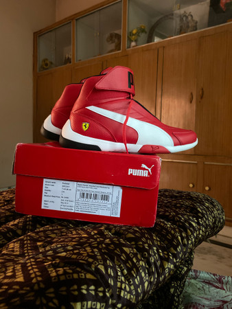PUMA Ferrari Kart Cat Mid III High Tops 