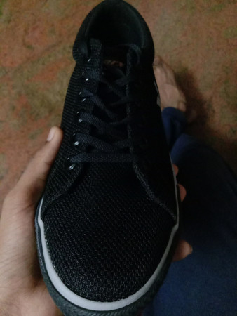 Sparx Men SM-461 Black Grey Sneakers 