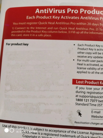 QUICK HEAL Anti-virus 10 User 1 Year - Buy QUICK HEAL Anti ...