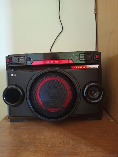 lg ok45 220 w bluetooth party speaker