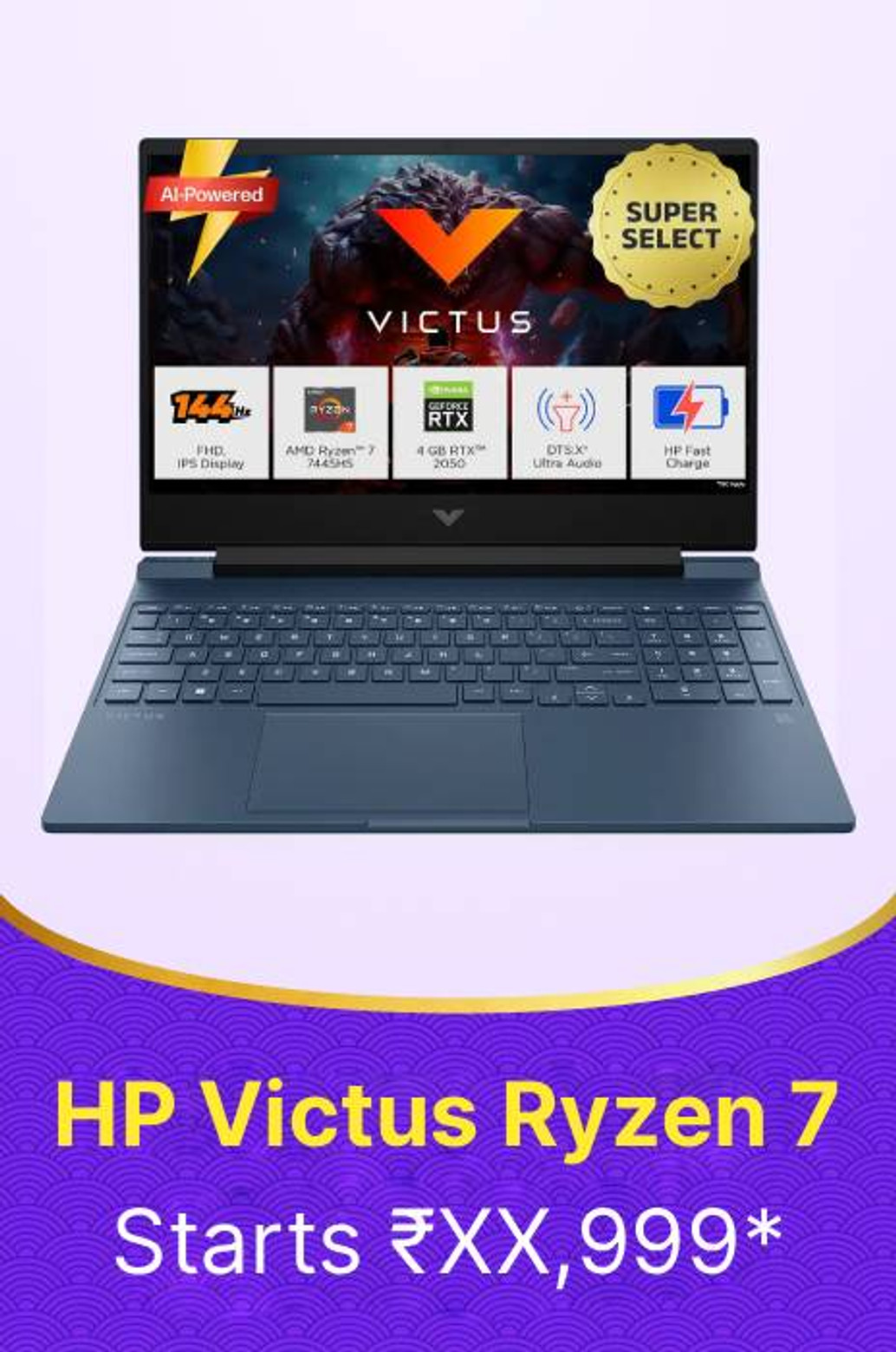 HP Victus Ryzen 7