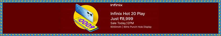 Infinix Hot 20 Play-sale-today