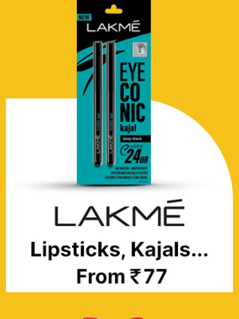 Lipsticks, Kajals...