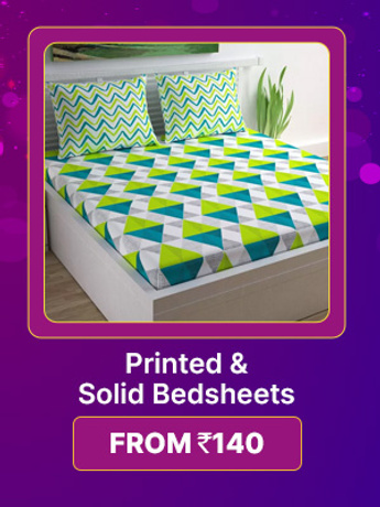 Printed & Solid Bedsheets