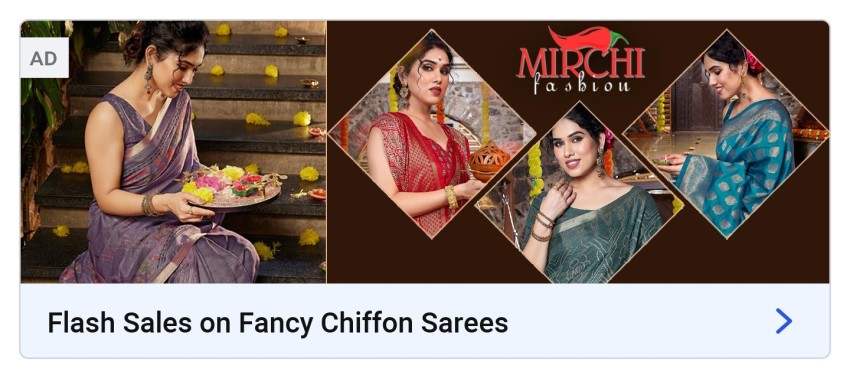 Flipkart on sale sarees sales