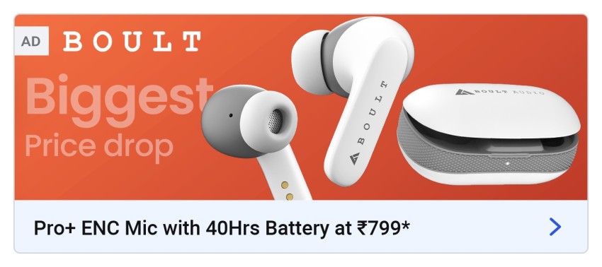 Boult headphones online flipkart