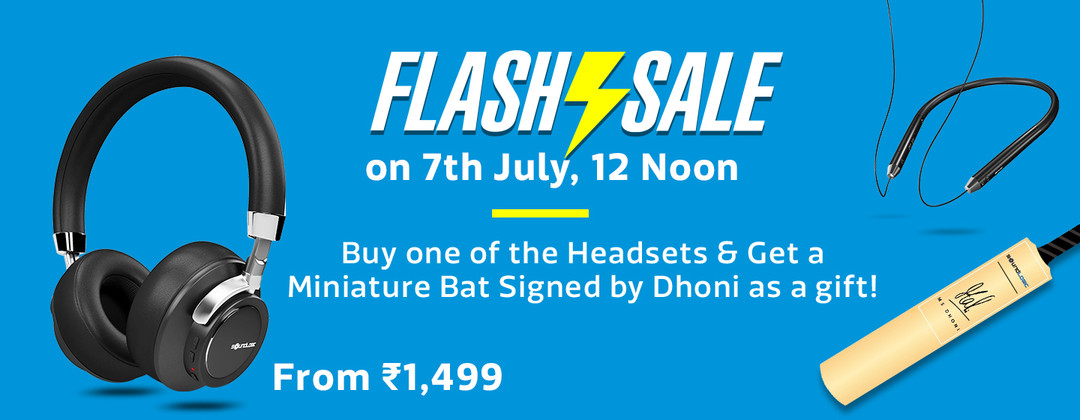 soundlogic headphones dhoni