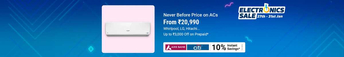 Electronics Sale on Flipkart Hurry Now
Popualar in India