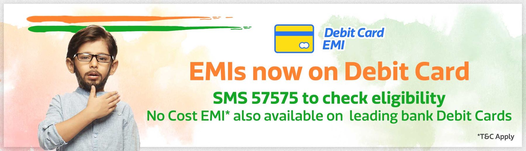 EMI on Debit Cards | Easy Installments on Debit Cards at Flipkart.com