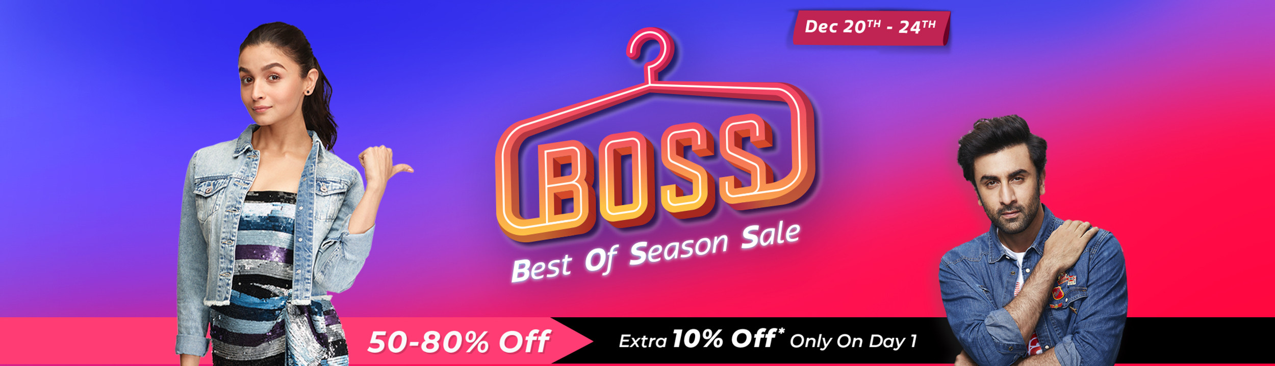 flipkart fashion sale boss