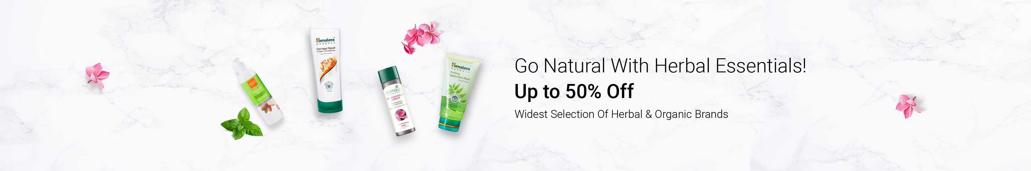 HERBAL ESSENTIALS 50% OFF