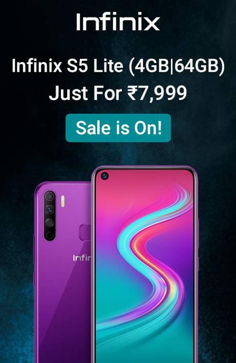 Infinix S5 Lite Sale is On