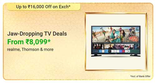 flipkart.com - Smart TVs starting at just ₹8099