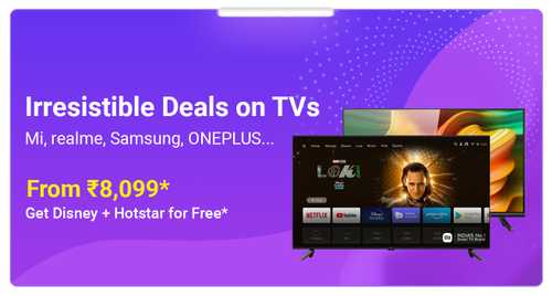 flipkart.com - TVs starting at just ₹8099