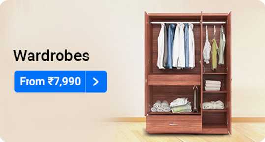 Wardrobes à¤µ à¤° à¤¡à¤° à¤¬ Wardrobes Designs From Rs 2790 Online On Top Brands At Best Prices Flipkart Com