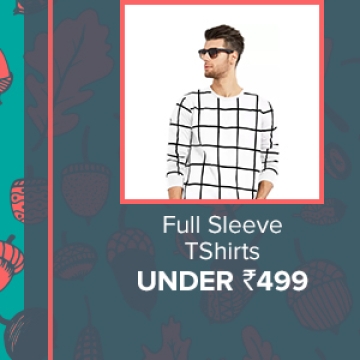 Full Sleeve T-Shirts under Rs.499