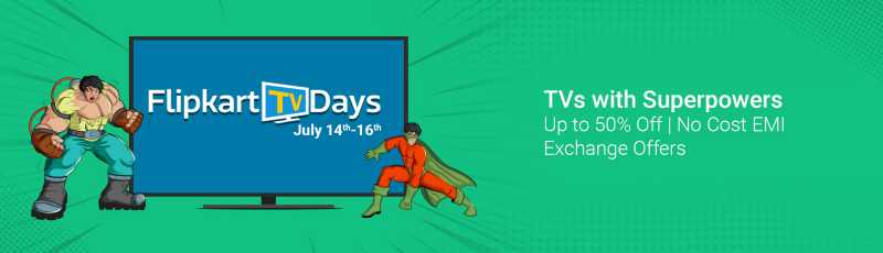 Flipkart Big TV Days Sale