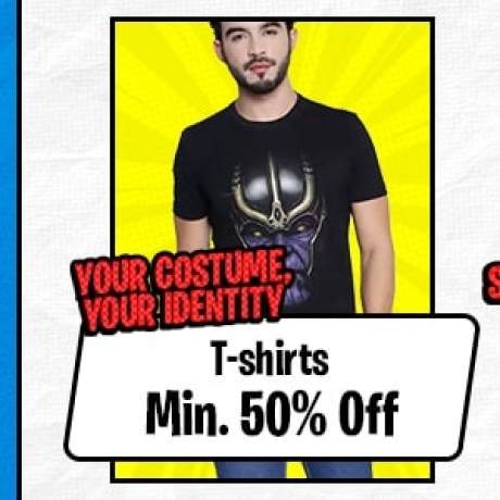 T-shirts at Min. 50% Off