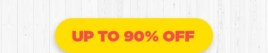 Up to 90% Off