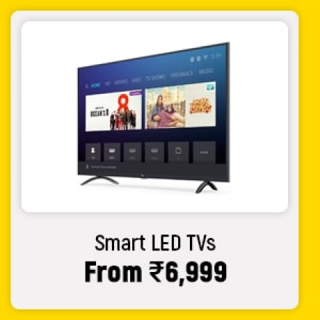 Smart LED TVs from Rs.6,999