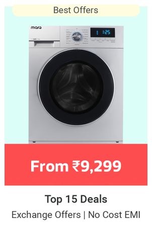 Top 15 Deals on Washing Machines