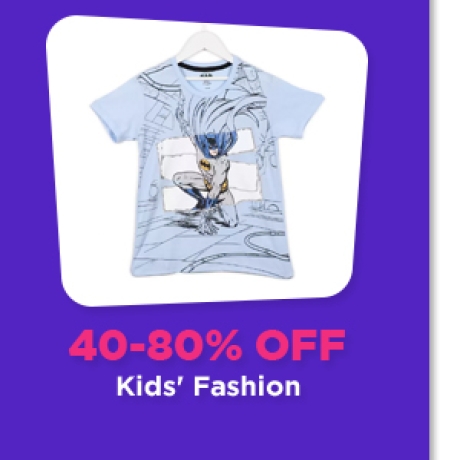 Min.40% Off on Kids' Fashion