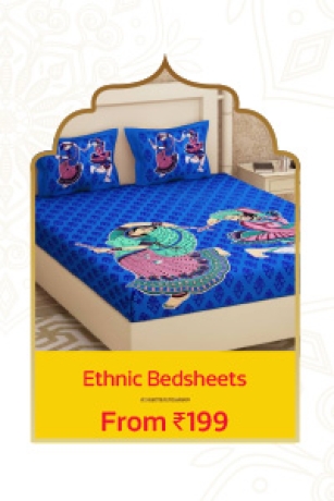 Ethnic Bedsheets