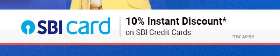 SBI Credit Card. Instant 10% Discount.