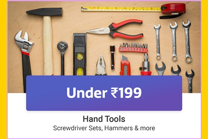 Hand Tools under Rs.199